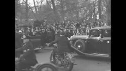 Franklin D. Roosevelt rides in motorcade in Washington, DC News Clip