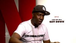 Grandmaster Flash discusses how he trained Mamoudou Athie to play a DJ News Clip