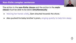 A new sentence structure: the non-finite complex sentence Instructional Video