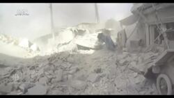 Bombing continues in Syria News Clip