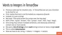 Deep Learning - Convolutional Neural Networks with TensorFlow - Code Preparation (NLP) Instructional Video