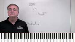True or False Quiz - Music Theory Instructional Video