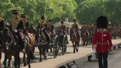 Platinum Jubilee, Trooping the Colour Royal Horse Artillery News Clip