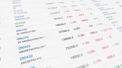 Korea Stock Market Stock Footage