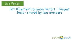 Using the Distributive Property and Greatest Common Factor Instructional Video