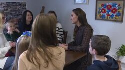 Princess of Wales visits Reading Ukrainian Community Centre News Clip