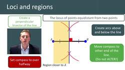 Loci and Regions: Understanding Locus of Points in Mathematics Instructional Video