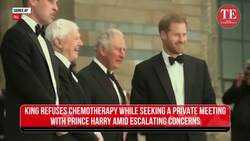 CHARLES TURNS DOWN CHEMO? Turns To HARRY In Royal Crisis | William Left Anxious Amid Palace Turmoil News Clip