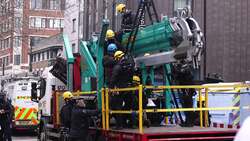 Bailiffs move in on HS2 protesters occupying tunnel under central London park News Clip