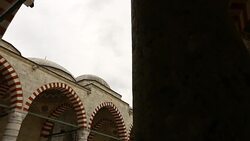 The Three Serefeli Mosque in Edirne, Turkey Stock Footage