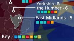 Results map shows Brexit Party success across UK in EU election News Clip