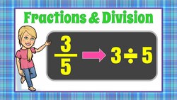 Fractions Written as Division Instructional Video