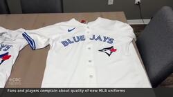 MLB strikes out with new see-through uniforms News Clip