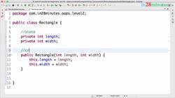 Learn Java from Scratch - A Beginner's Guide - Step 04 - OOP Exercise - Rectangle Class Instructional Video