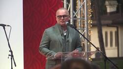 Concert in support of China's struggle against virus News Clip