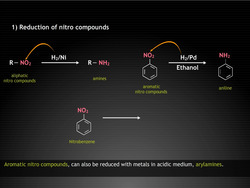 Preparation of Amines: Reduction of nitro compounds Instructional Video
