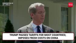 FULL SPEECH: Trump STRIKES China Again, Pauses Tariffs For Others | Treasury Secy Bessent News Clip