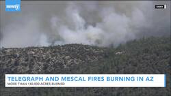 Arizona Wildfires Scorch More Than 140,000 Acres News Clip