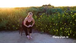 3 Minute Gentle Seated Yoga to Relax & Unwind Instructional Video