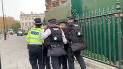 Climate protesters arrested in Parliament Square News Clip