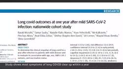 Most long COVID symptoms clear up within a year, new research suggests News Clip