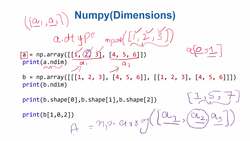 Data Science and Machine Learning (Theory and Projects) A to Z - NumPy for Numerical Data Processing: NumPy Dimensions Instructional Video