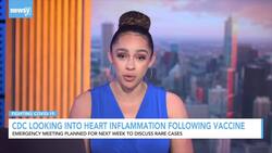 CDC Looking Into Heart Inflammation Following Vaccine Emergency News Clip