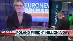 Poland must pay €1 million daily over judiciary reforms, ECJ rules News Clip