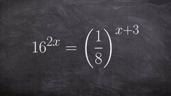 Solve an exponential equation using one to one property with a fraction as a base Instructional Video