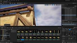 Building Medieval Worlds - Unreal Engine 5 Modular Kitbash - Building Modular Hut for River Top Instructional Video