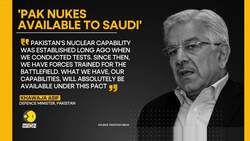 Khwaja Asif: Pakistan's Nuclear Capabilities Available Under Defense Pact With Saudi News Clip