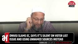 'Besharam Hain Yeh...': Asaduddin Owaisi Blasts EC's Voter List Revision, Calls It 'Backdoor NRC' News Clip