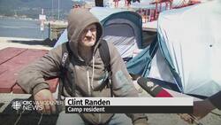 Residents mark 3rd year of CRAB Park encampment News Clip