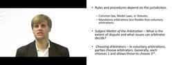 Understanding the Arbitration Process and Rules Instructional Video