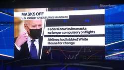 Mask Mandates Dropped by Most Major U.S. Airlines on Court Ruling News Clip