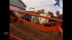 From the archives: Brian Mulroney campaigns on Prince Edward Island News Clip