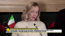 Italian PM Giorgia Meloni Warns Moscow Could Exploit Illegal Immigration to Undermine EU News Clip