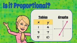Graphs of Proportional Relationships and Constant of Proportionality Instructional Video