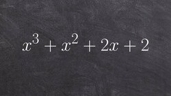 Learn how to factor a basic polynomial by grouping Instructional Video