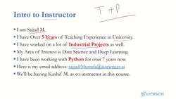 Reinforcement Learning and Deep RL Python Theory and Projects - Introduction to Instructor Instructional Video