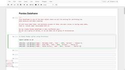Deep Learning - Computer Vision for Beginners Using PyTorch - Pandas Dataframe Instructional Video