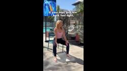 5 Simple Chair Yoga Stretches to Feel Amazing All Day Instructional Video