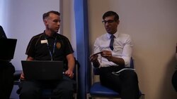 Rishi Sunak visits medical centre in Leeds News Clip