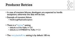 Retries and Max.in.flight.requests.per.connection Instructional Video