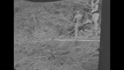 First US Marine division uses giant H-19 helicopters to carry an entire marine combat unit and supplies across enemy ridges in Korea News Clip