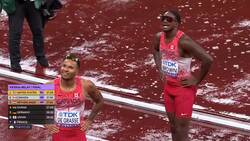 Canadian men close world championships with 4x100m relay silver medal News Clip