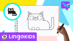 How to Draw a Cat Instructional Video