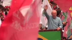 CLEAN : Lula holds last campaign rally on the eve of Brazil's runoff News Clip