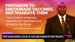 Pentagon Drops Covid-19 Vax Mandates for Troops News Clip