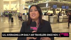 A Look Into LaGuardia Airport During Thanksgiving Holiday Travel News Clip